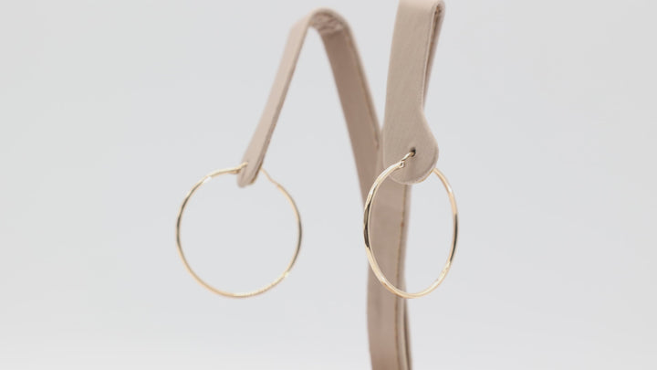 Elegant 10k Yellow Gold Hoop Earrings for Daily Wear