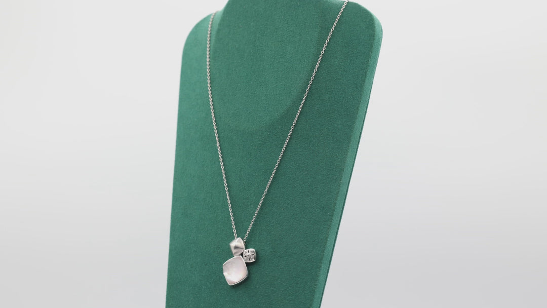 Gabriel And Co 925 Sterling Silver Mother Of Pearl Necklace
