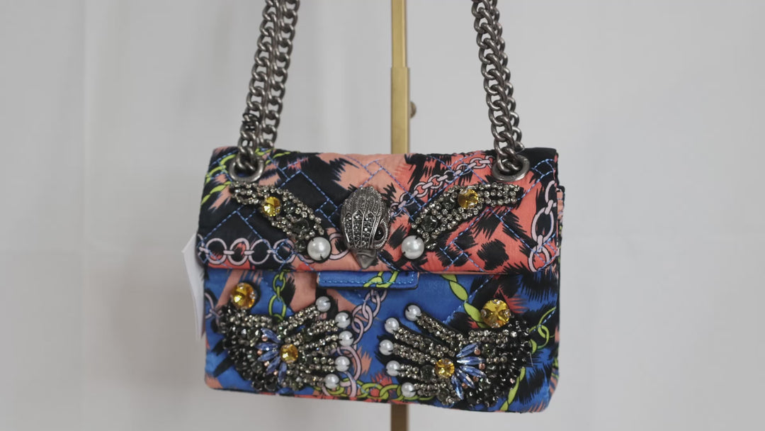 Kurt Geiger London Mini Crystal Kensington Multi-Colored Bag