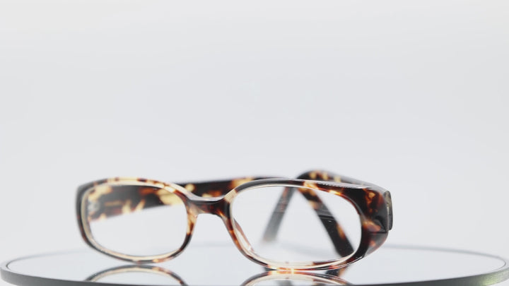 Gucci GG2452/S Oval Havana Brown Eyeglasses