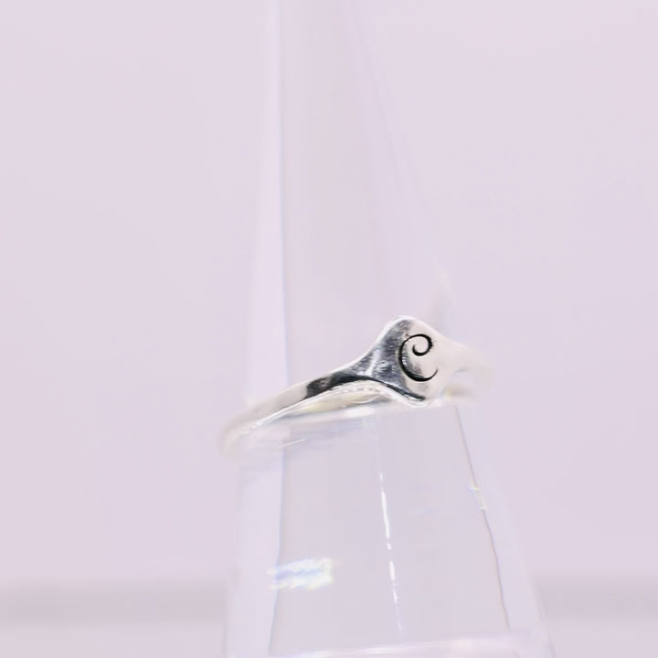 James Avery Sterling Silver C -  Size 8