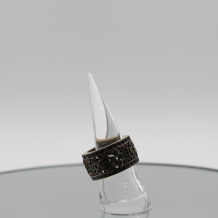 Brass Heidi Daus Crystal Ring - Size 9