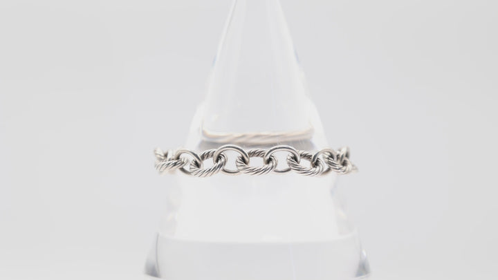 David Yurman Sterling Silver Chain Bracelet
