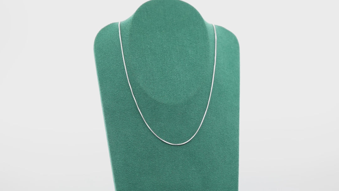 925 Sterling Silver Italy Box Chain